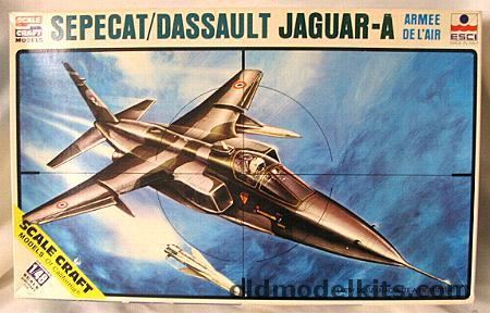 ESCI 1/48 Sepecat Jaguar A, SC-4036 plastic model kit